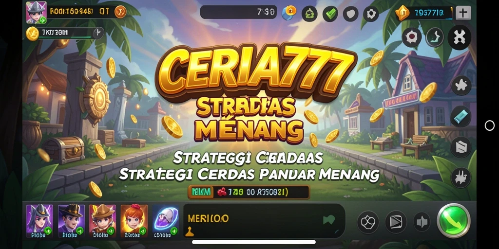 Tampilan screenshot game CERIA777 menampilkan aksi strategi yang mendebarkan.