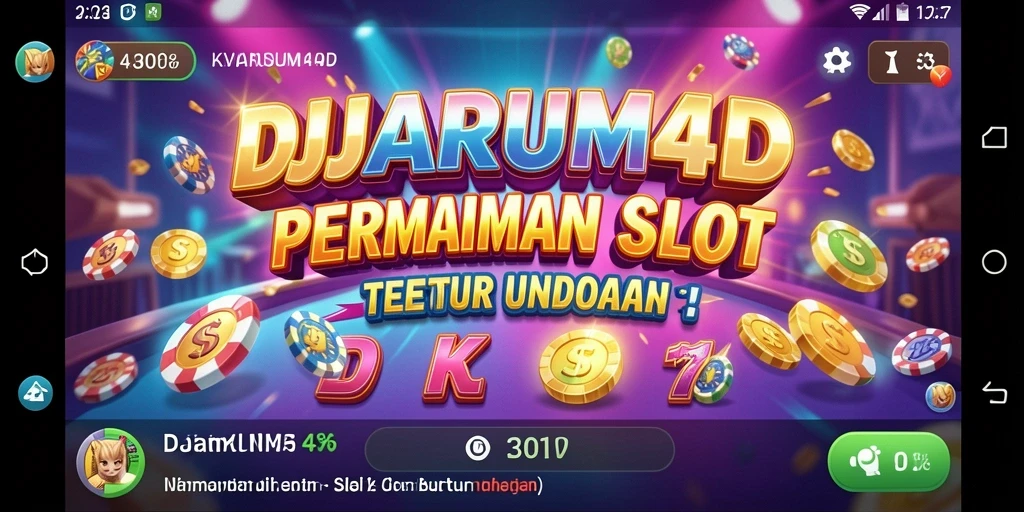 Tampilan gameplay DJARUM4D yang menarik dan penuh warna.
