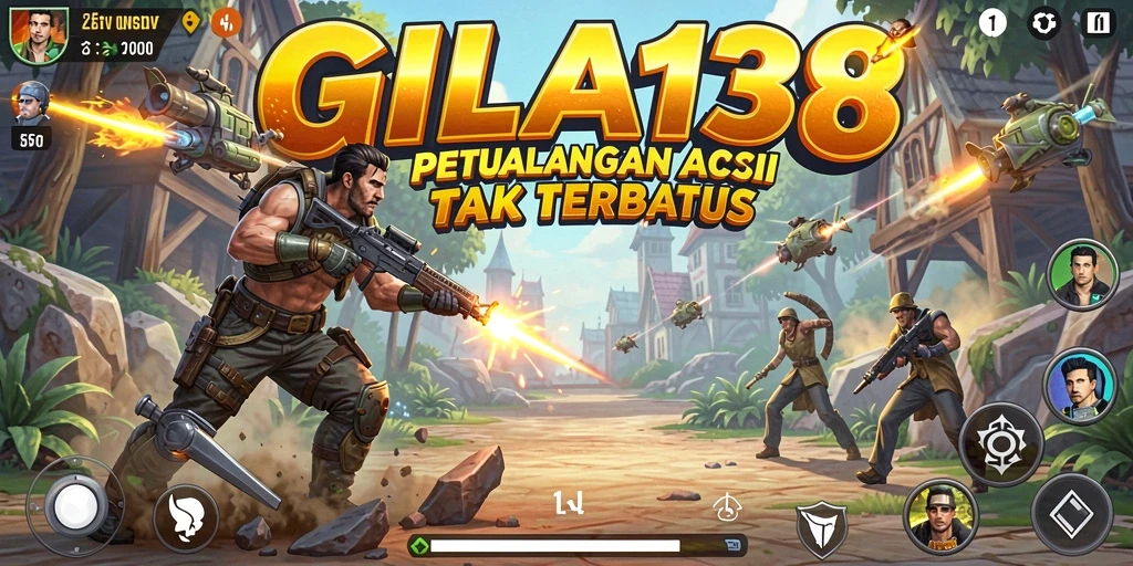 Tampilan screenshot GILA138 menampilkan aksi intens dan grafis yang memukau.