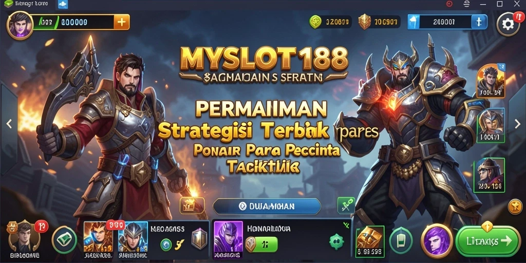 Gameplay intens dan strategi mendalam dalam MYSLOT188.