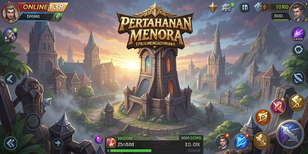 Tampilan gameplay ONLINE138 yang intens dalam menghadapi musuh.