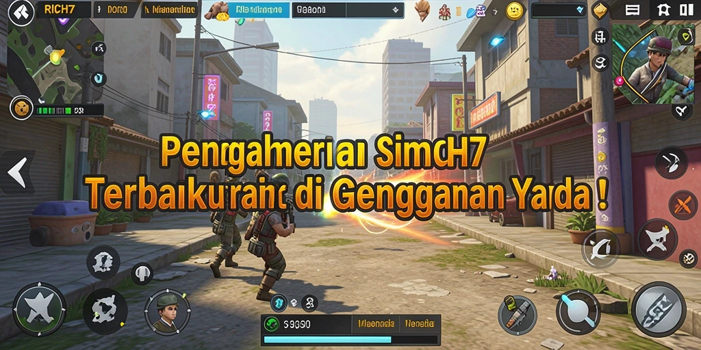 Tampilan menarik dari gameplay RICH7 yang mengasyikkan.