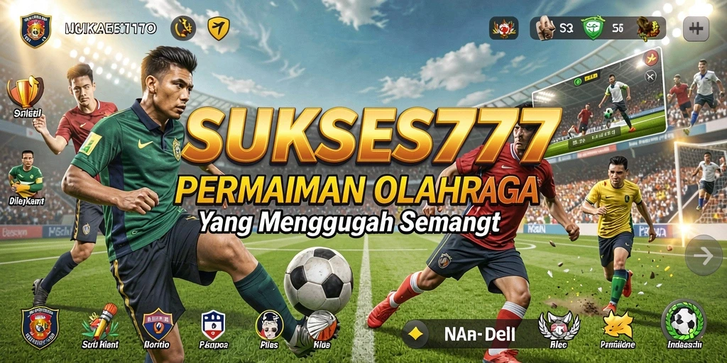 Tampilan gameplay yang mendebarkan dalam SUKSES777.
